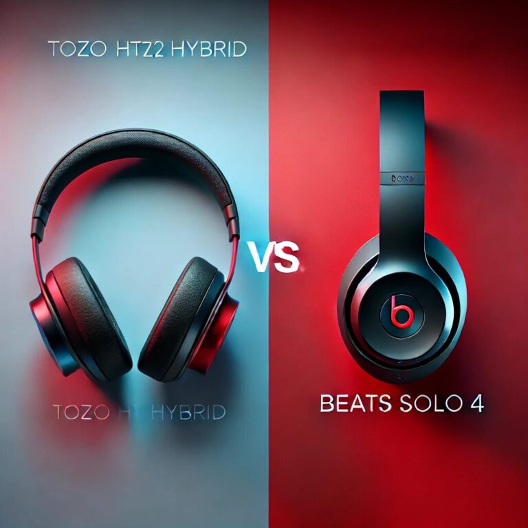 Tozo HT2 Hybrid vs Beats Solo 4: In-Depth Comparison of Design, Sound, Features & Value